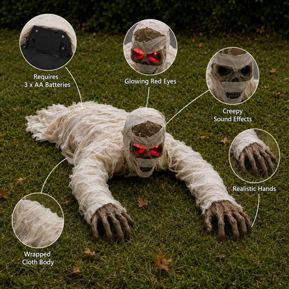 Hollow Spooky™ Animatronic Mummy